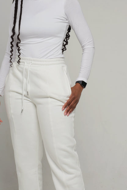 STRUCTURED FLEECE LINED PANT | SNOW