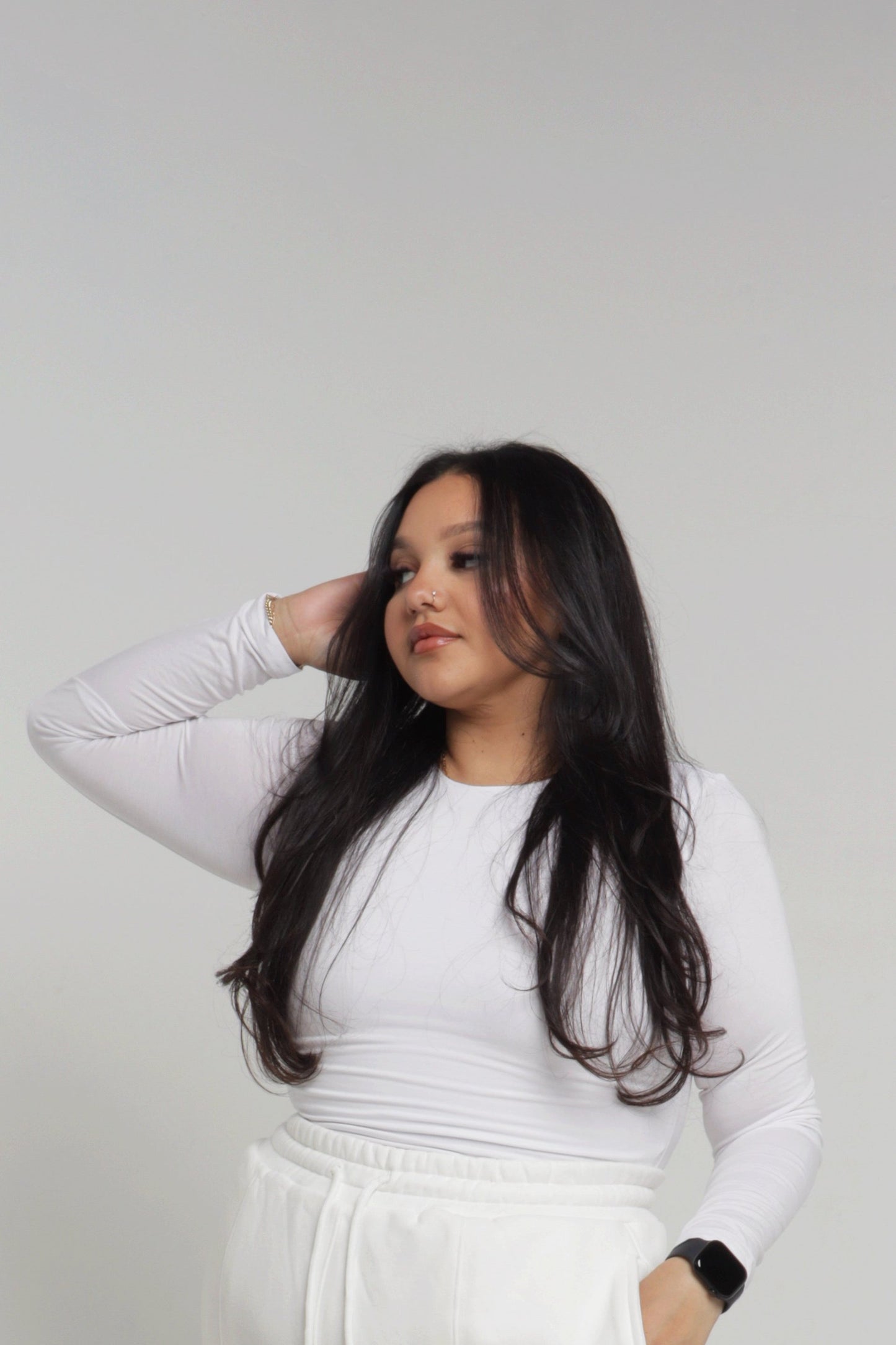 MID LENGTH LONGSLEEVE | SNOW