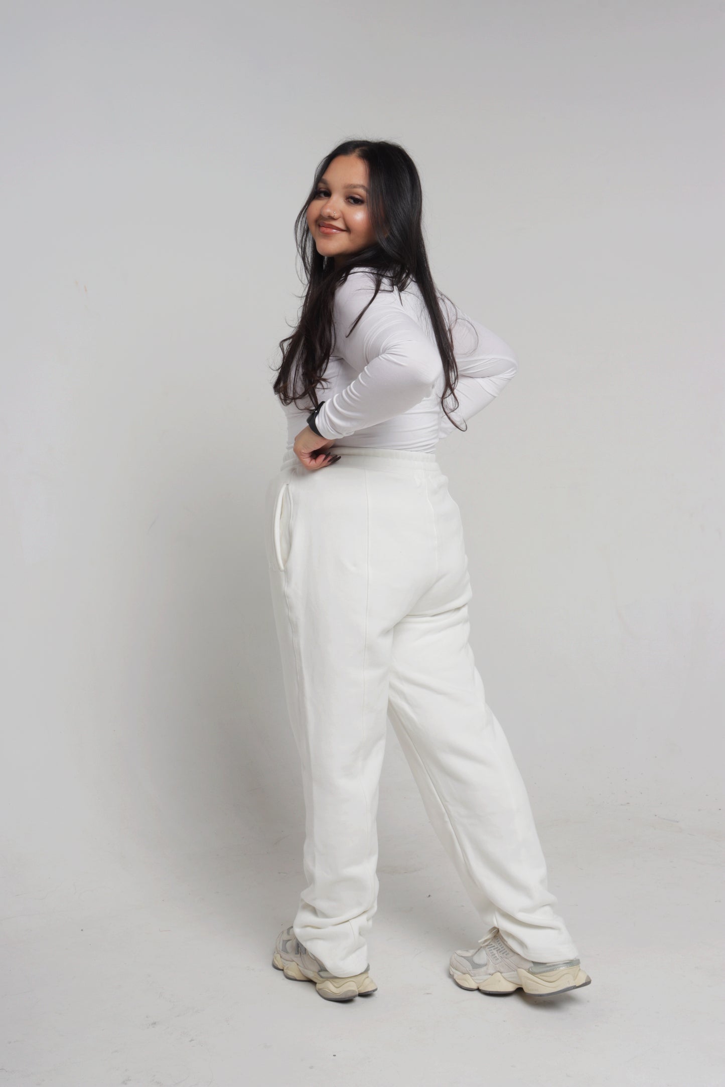STRUCTURED FLEECE LINED PANT | SNOW